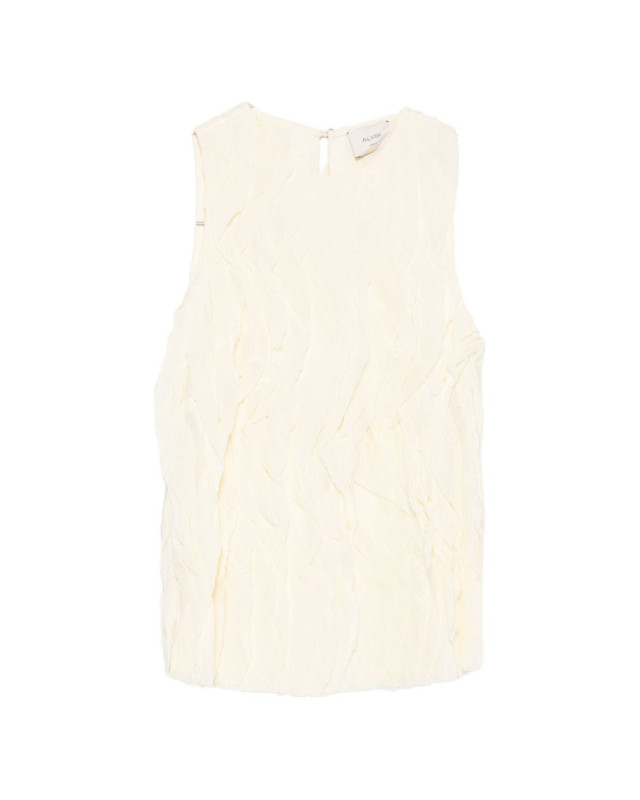 [Alysi] T-shirts Sleeveless FW26 266201A6029GESSO