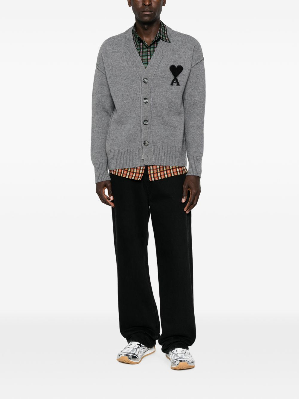 [Ami Paris] Cardigan FW26 UKC367018A273