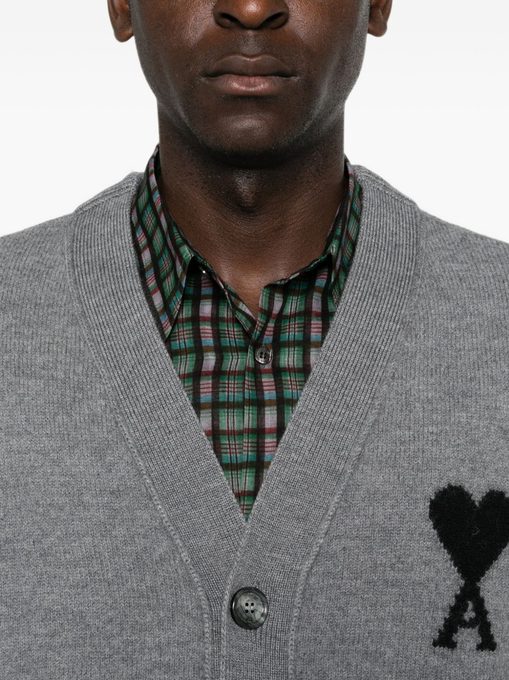 [Ami Paris] Cardigan FW26 UKC367018A273