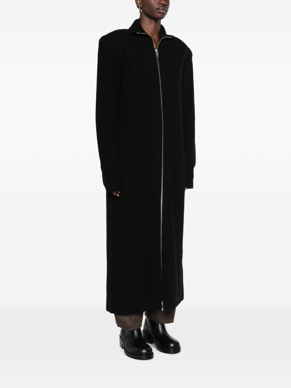 [THE FRANKIE SHOP] Long sleeve dress FW26 MAFS22820100BLACK
