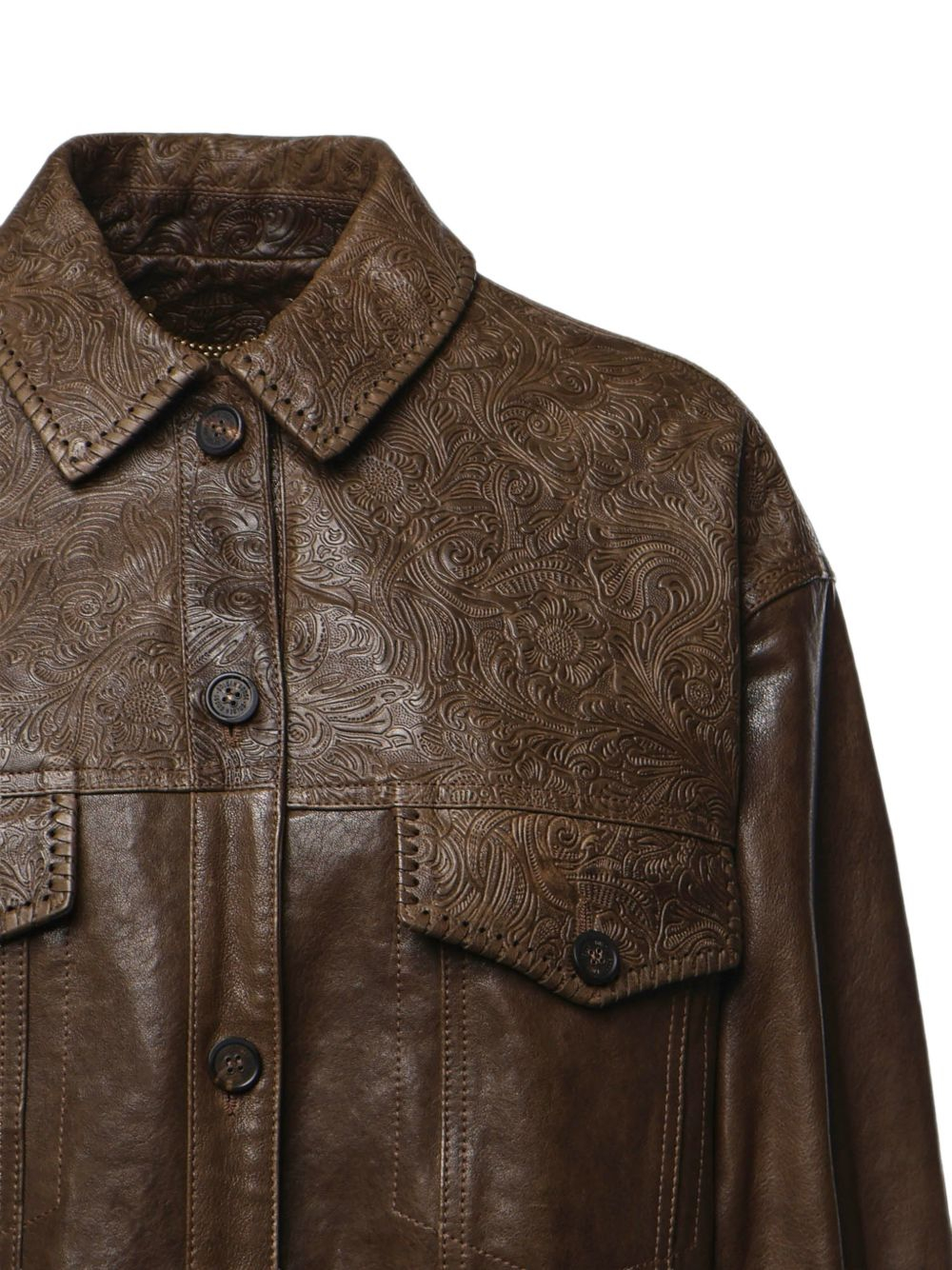 [Golden Goose] Leather Jacket FW26 GWP02789P00266736110