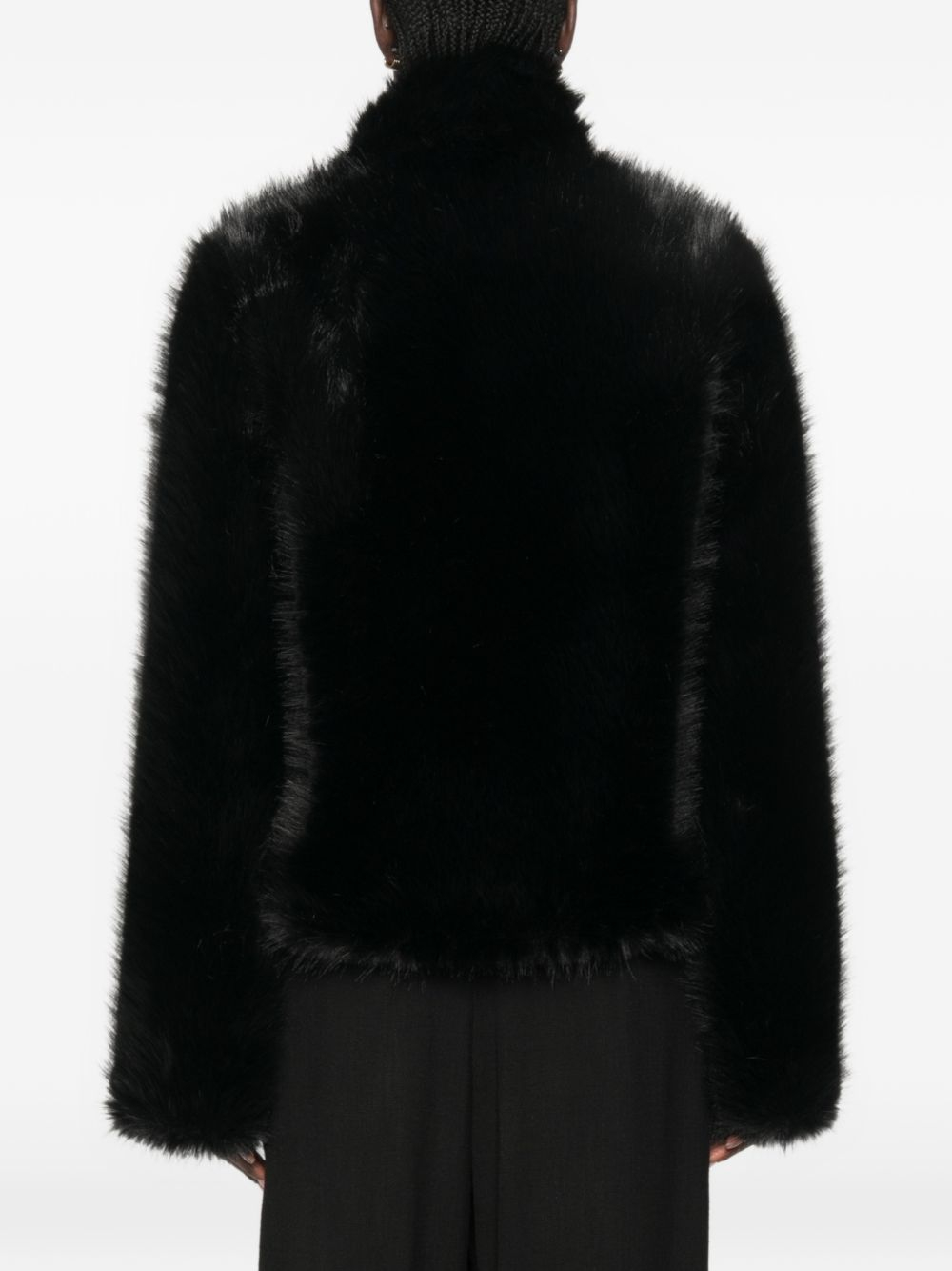 [BB Couture] Fur Jacket FW26 FW26JA07BLACK