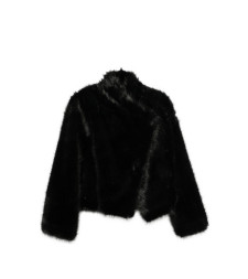 [BB Couture] Fur Jacket FW26 FW26JA07BLACK