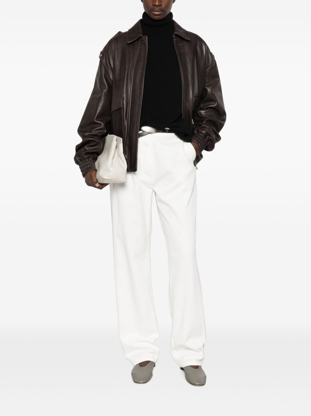 [THE ROW] Knitwear FW26 5583SY184BLK
