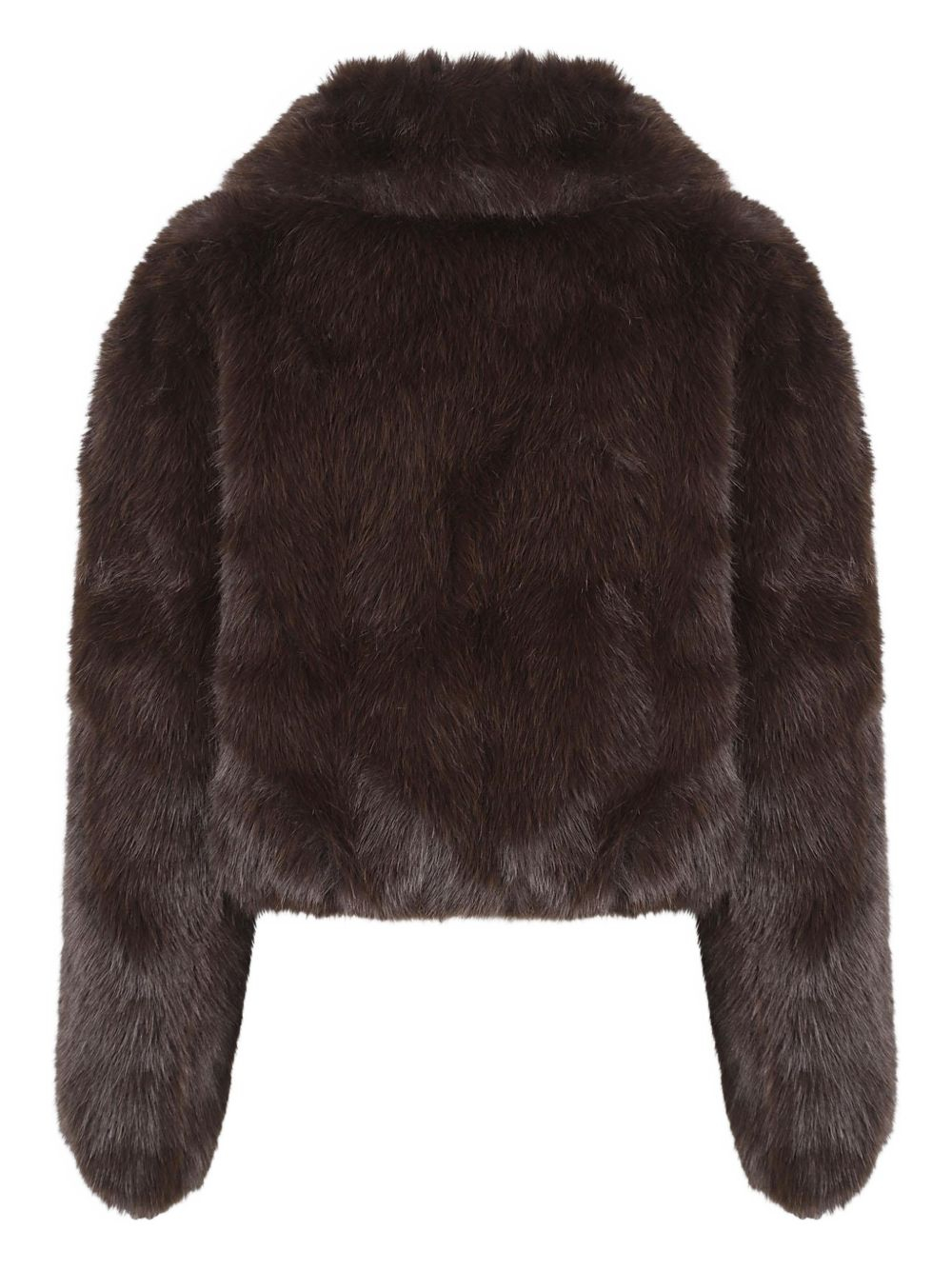 [THE FRANKIE SHOP] Fur Jacket FW26 COFS041442000BROWN