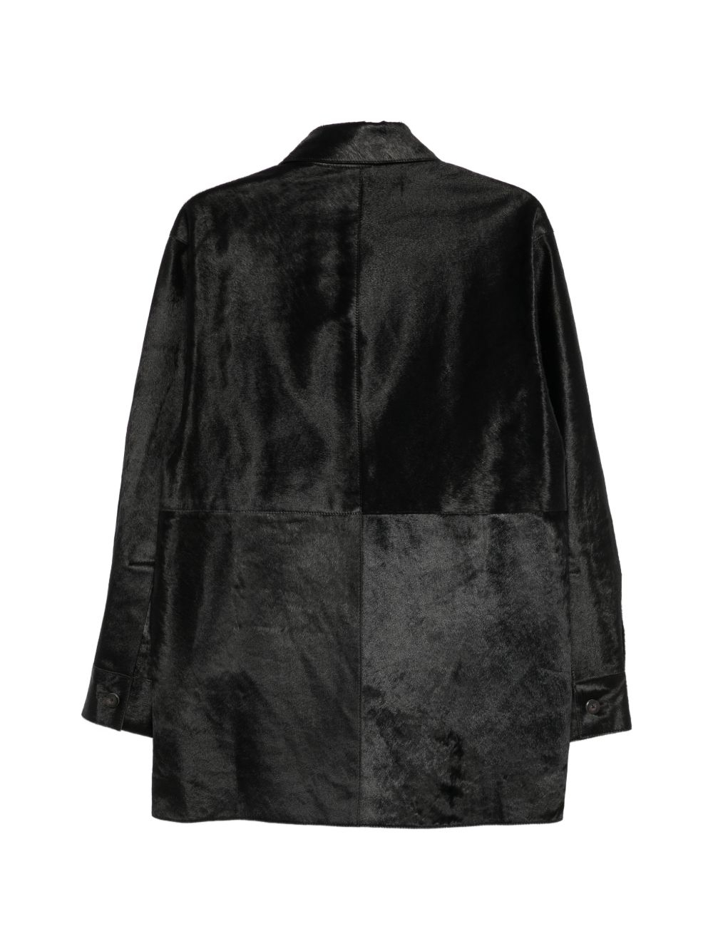 [Alysi] Leather Jacket FW26 266802A6040FOND
