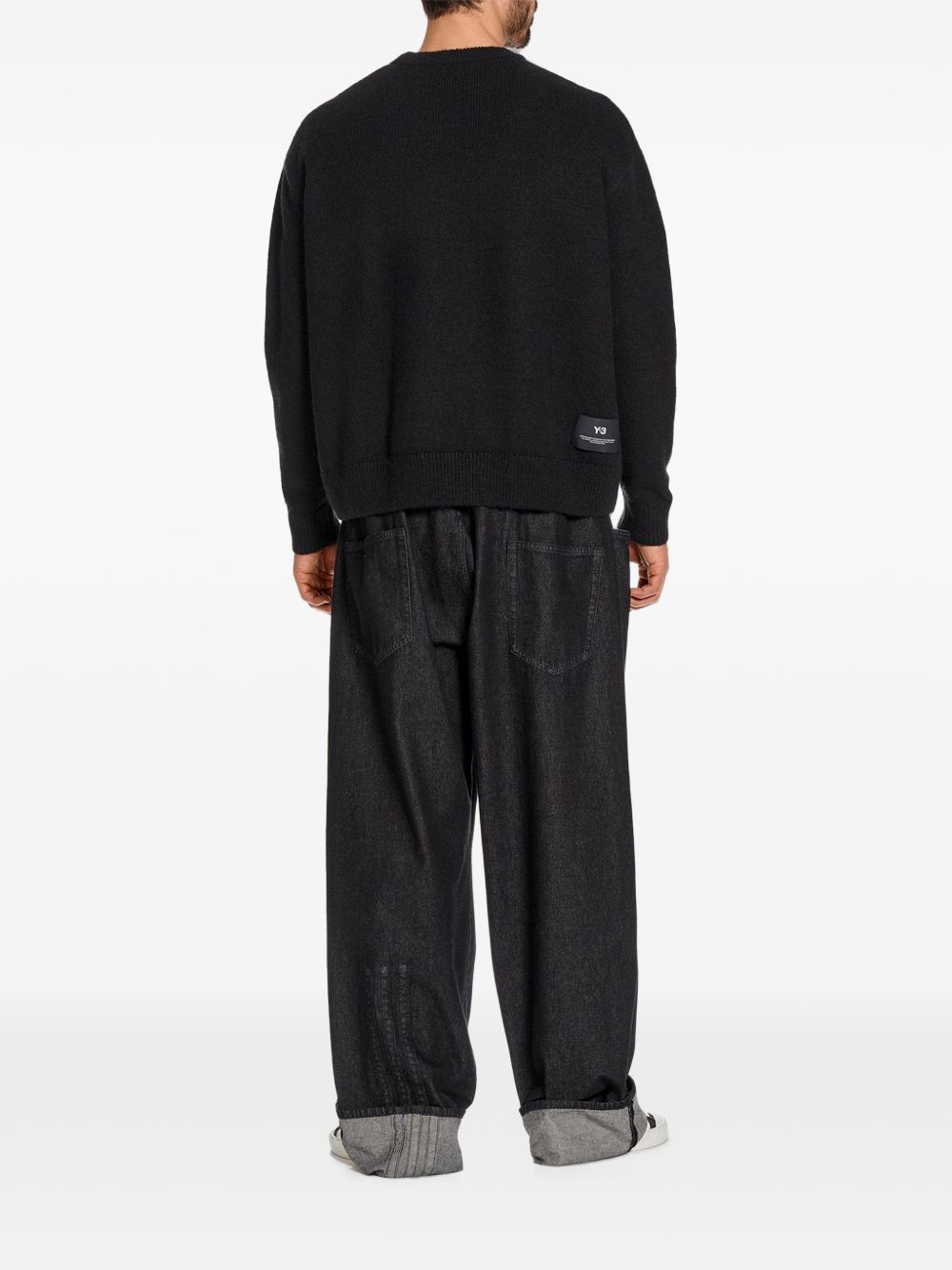 [Y - 3] Knitwear FW26 KR1127BLACK
