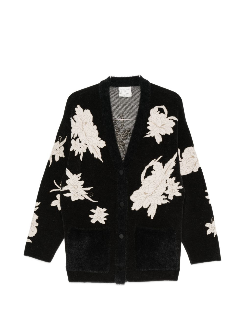 [Forte Forte] Cardigan FW26 15156MYKNITNERO
