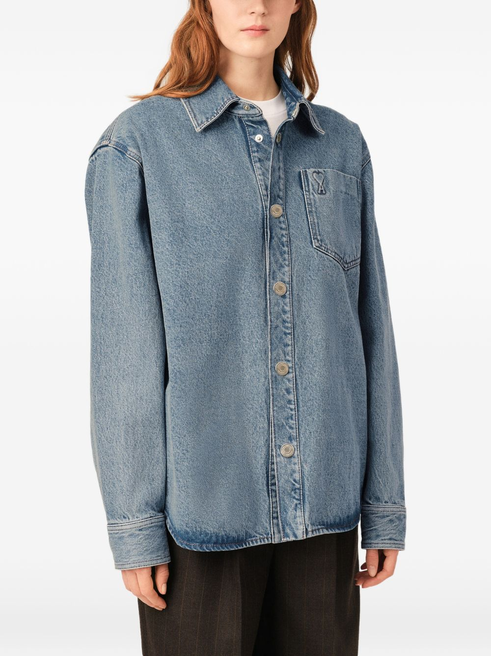 [Ami Paris] Shirts Long Sleeve FW26 UJK918DE0046480