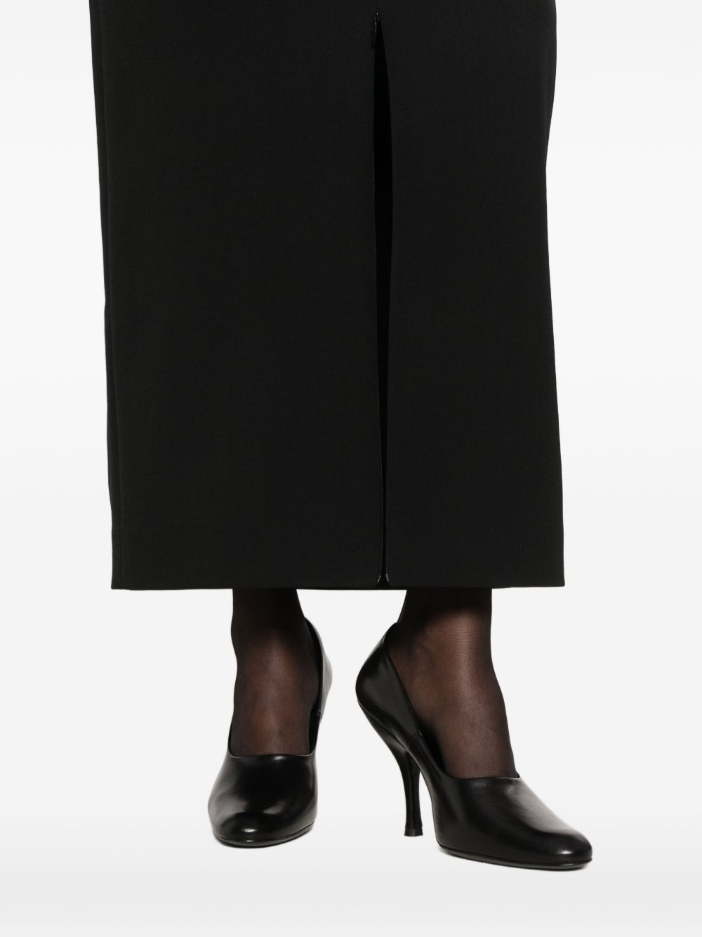 [THE ROW] Midi skirt SS26 11044W3273BLK