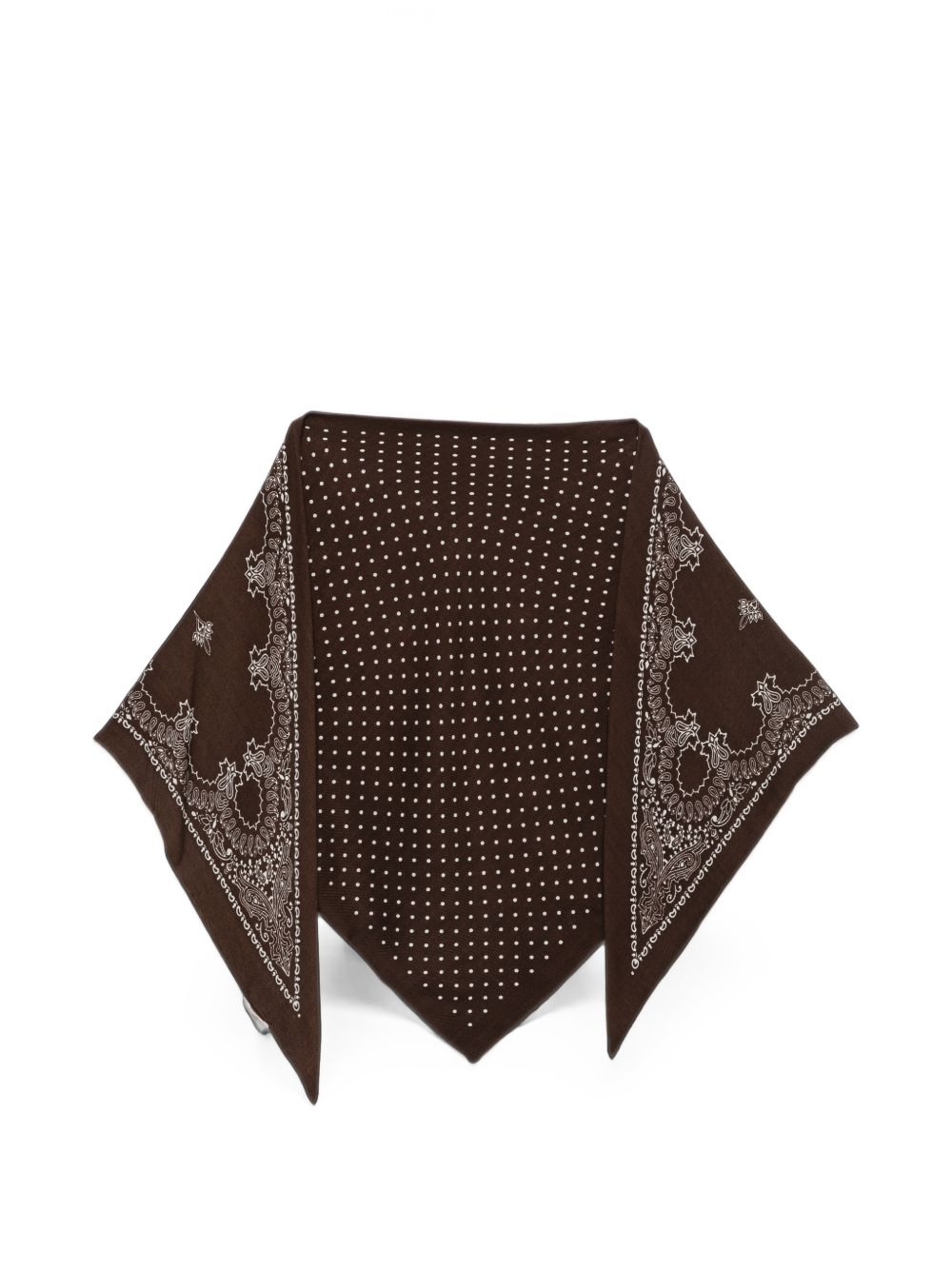 [Destin] Scarf FW26 TRI CHOCO