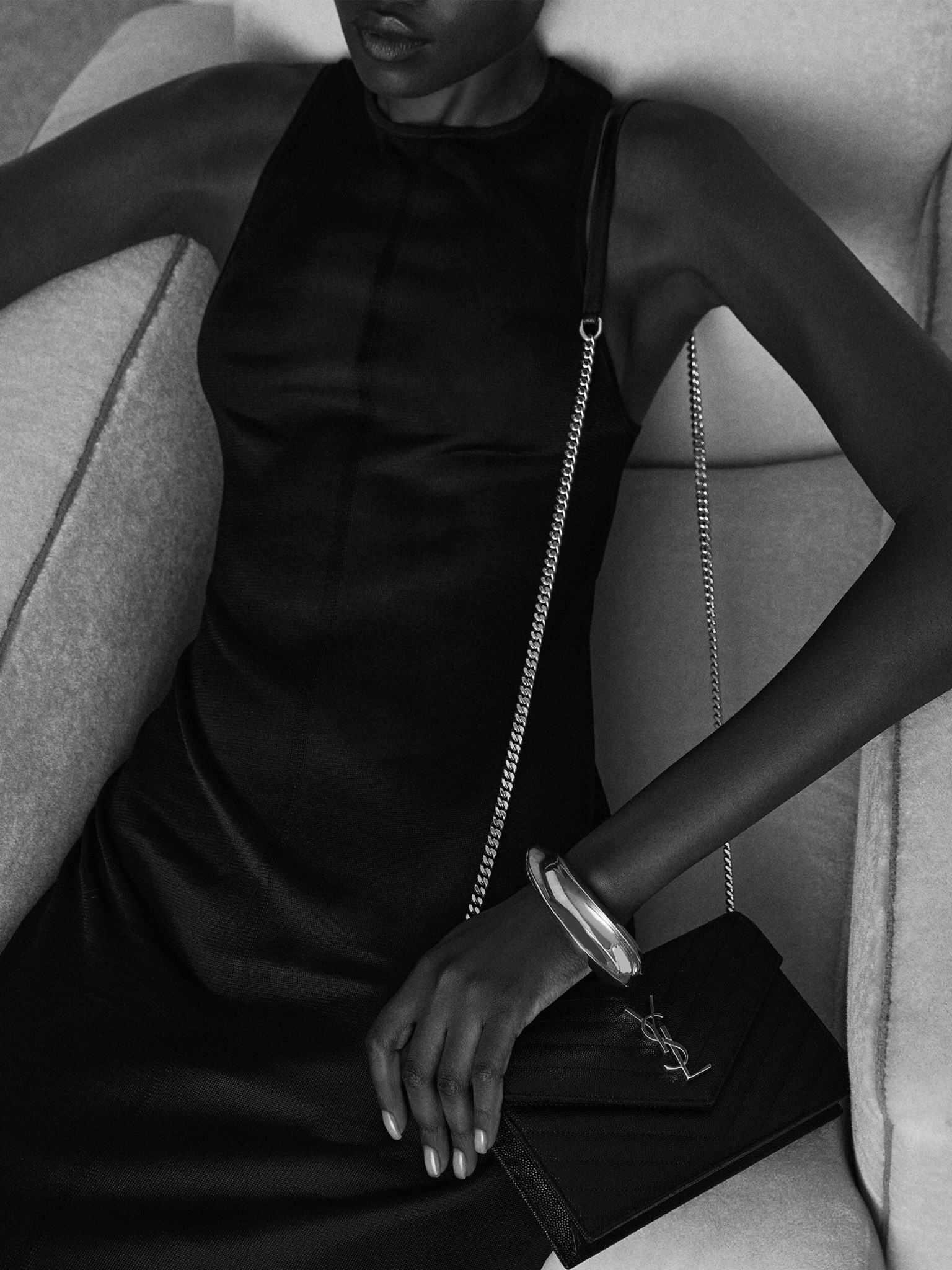 [Saint Laurent] Shoulder bag FW26 857605BOW011000