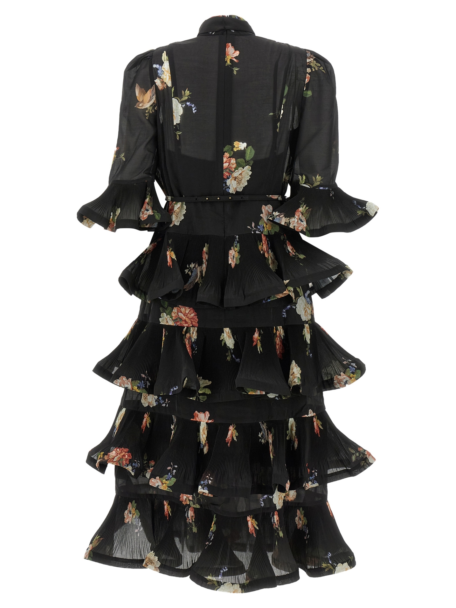 [Zimmermann] Long sleeve dress FW26 5509DF26RBLBPR