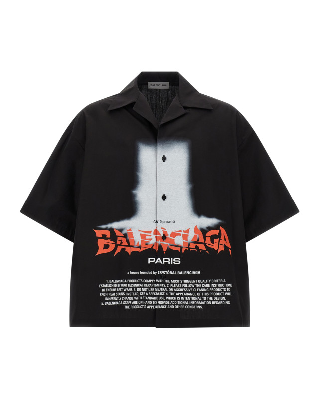 [Balenciaga] Shirts Short Sleeve FW26 A001ZPTULA91000