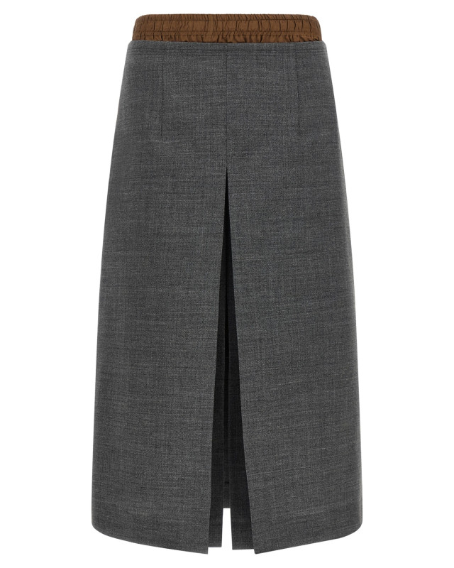 [Prada] Long skirt FW26 P10A8SOOO6011F0480