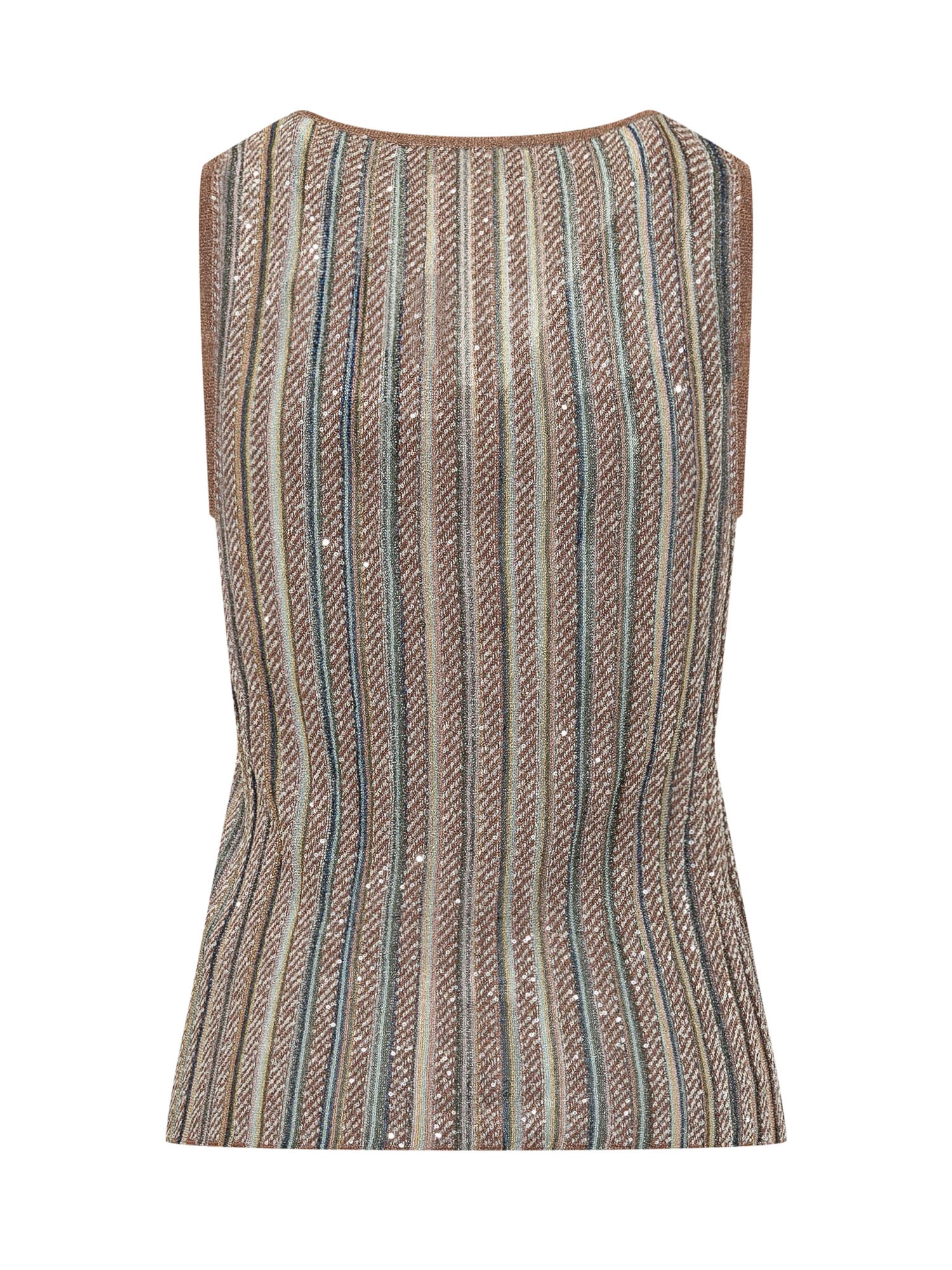[MISSONI] Tank top FW26 DS26WK0CBK01KQ SMSPE