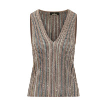 [MISSONI] Tank top FW26 DS26WK0CBK01KQ SMSPE