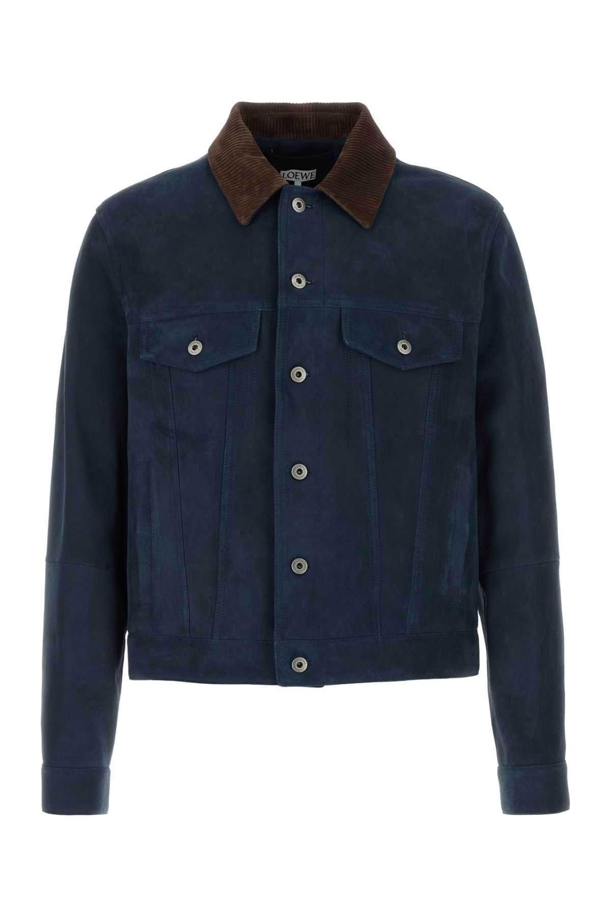 [Loewe] Casual Jacket FW26 H526Y34LBN NAVYBLUE