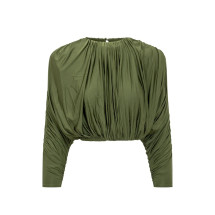 [SELF PORTRAIT] Shirts Long Sleeve FW26 AW26009TAGGREEN