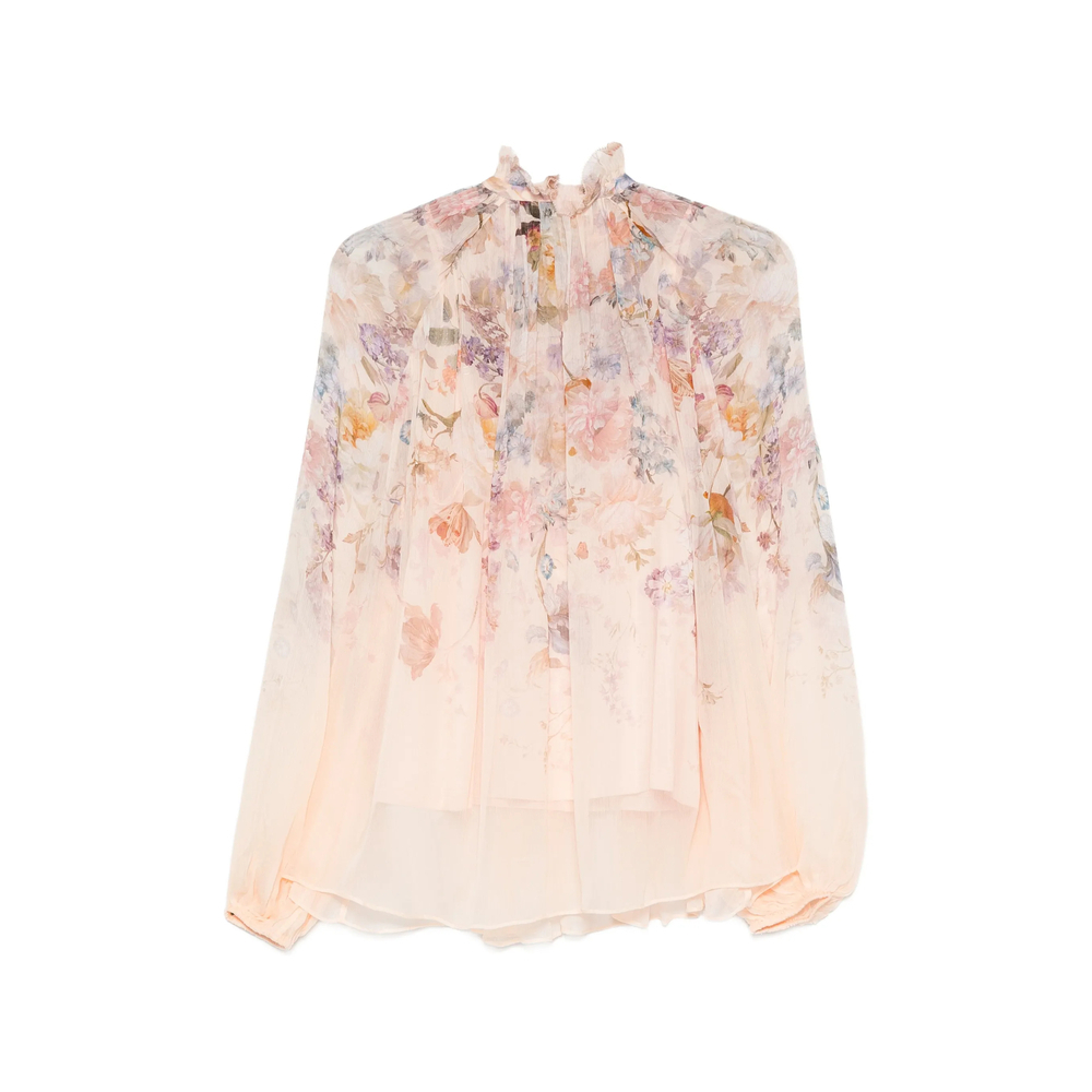 [Zimmermann] Blouse FW26 0991TF261  PEACH