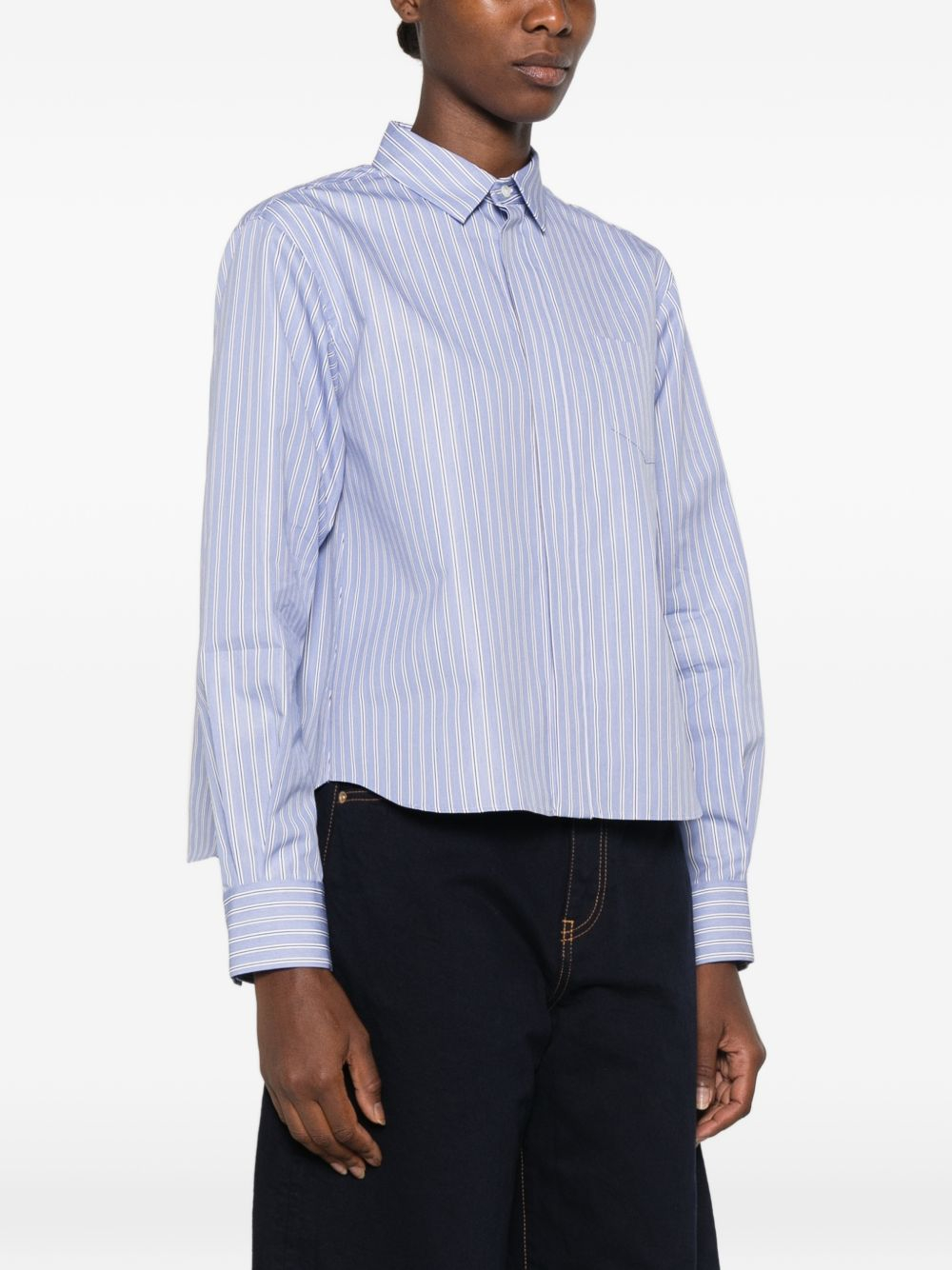 [Sacai] Shirts Long Sleeve FW26 SCW-365458