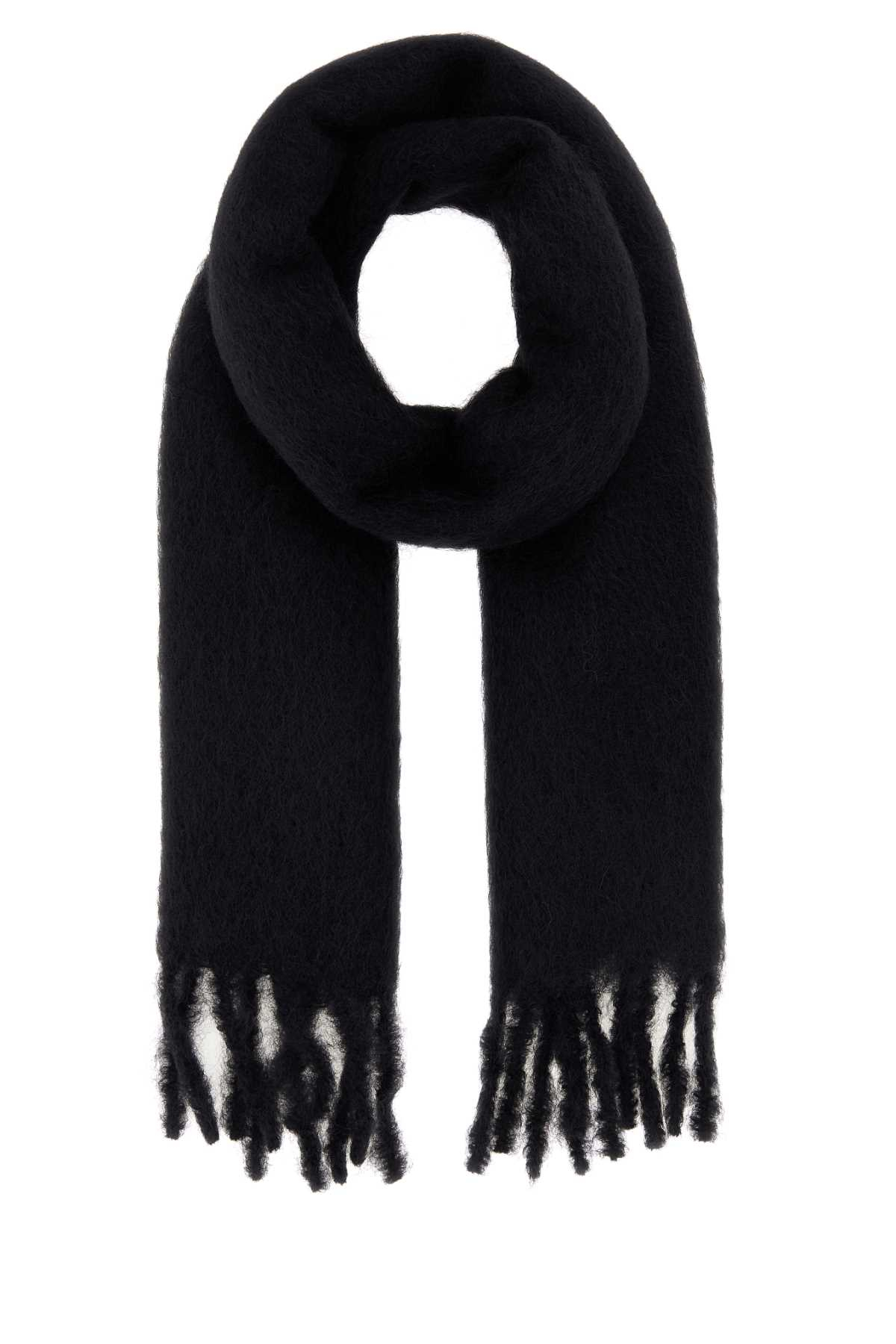 [THE ROW] Scarf FW26 A001174P171 BLK