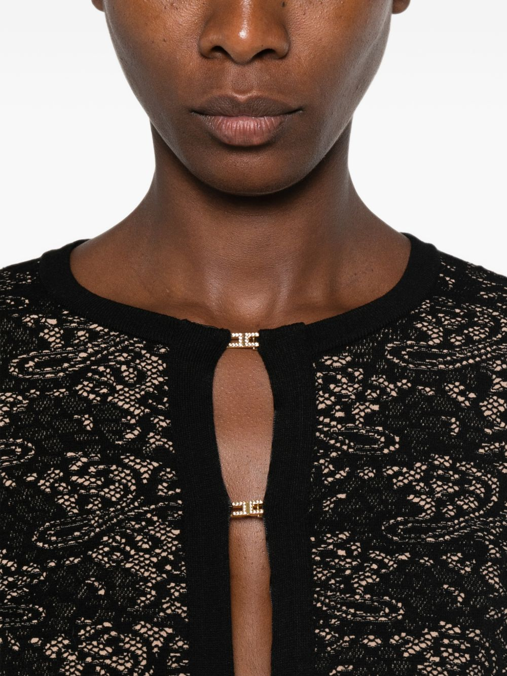 [ELISABETTA FRANCHI] Cardigan FW26 MK29Q66E2FR9