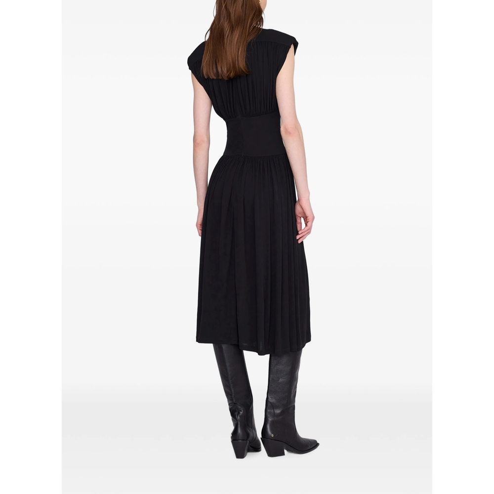 [Anine Bing] Sleeveless dress FW26 A-08-12685  BLK26
