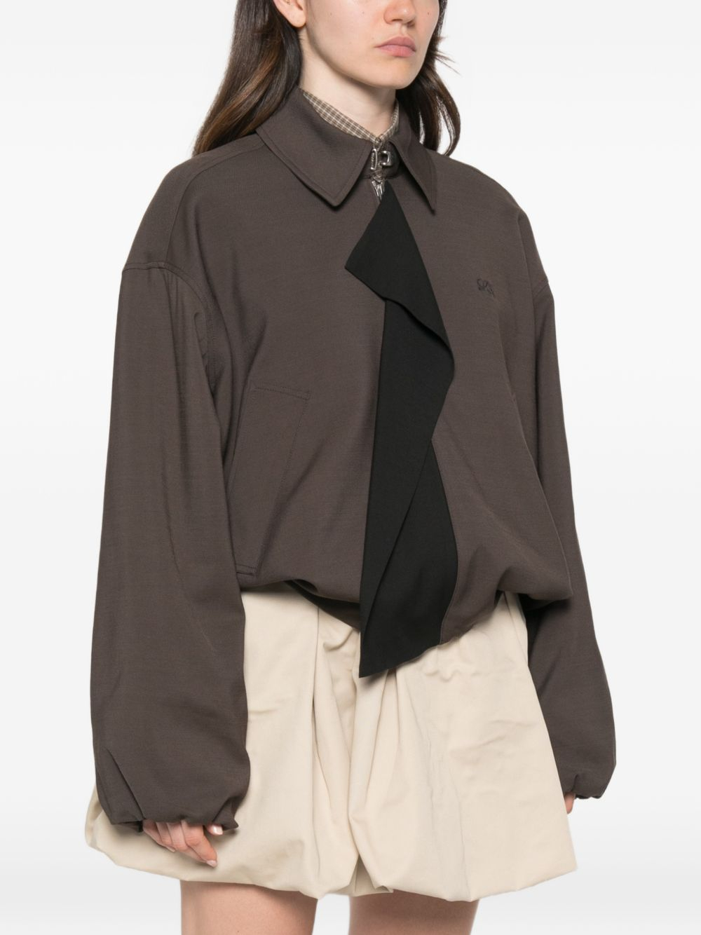 [Loewe] Leather Jacket FW26 S359Y02XHT3100