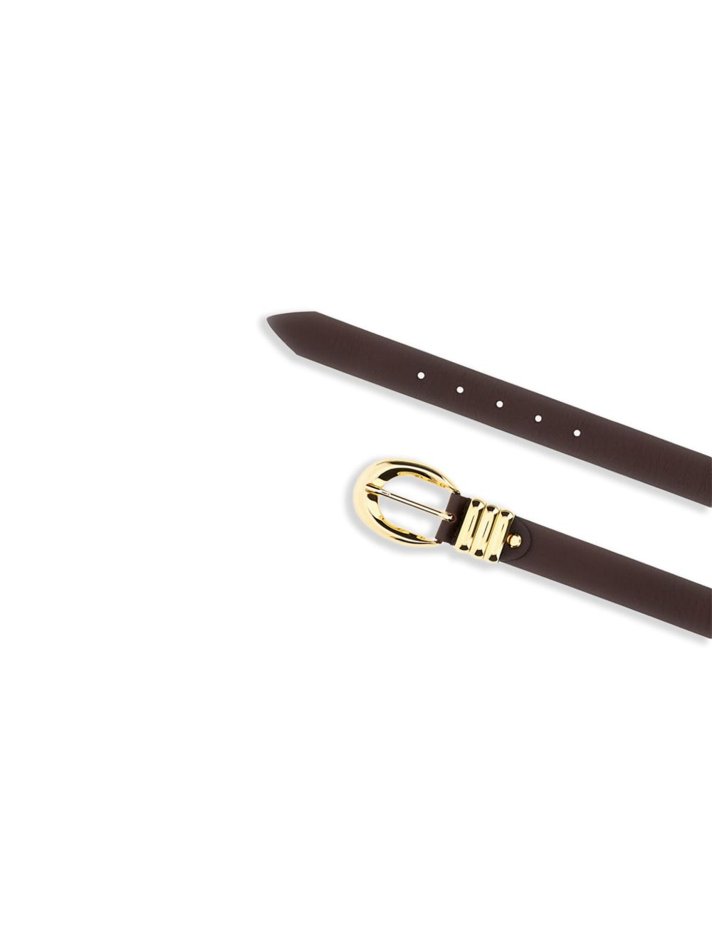 [Federica Tosi] Belt FW26 FTI25CT03BROWN-GOLD