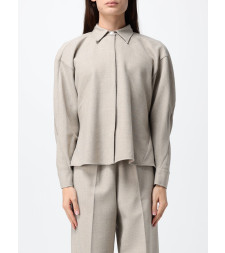 [Fabiana Filippi] Shirts Long Sleeve FW26 CAD216F262M267 MOKA MERINGA