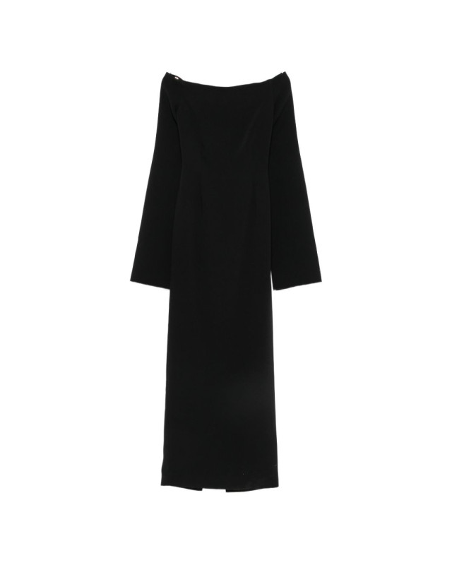 [Solace London] Long sleeve dress FW26 OS49015BLACK