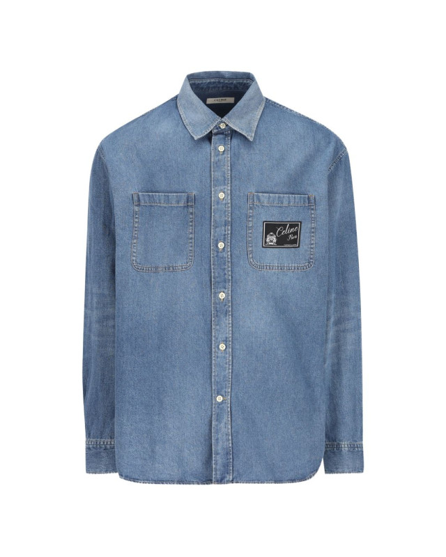 [Celine] Shirts Long Sleeve FW26 RC0N52N67GDP1