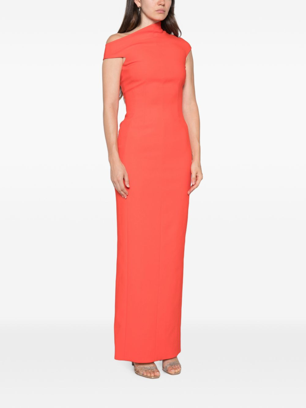 [Solace London] Sleeveless dress FW26 OS49022SCARLET