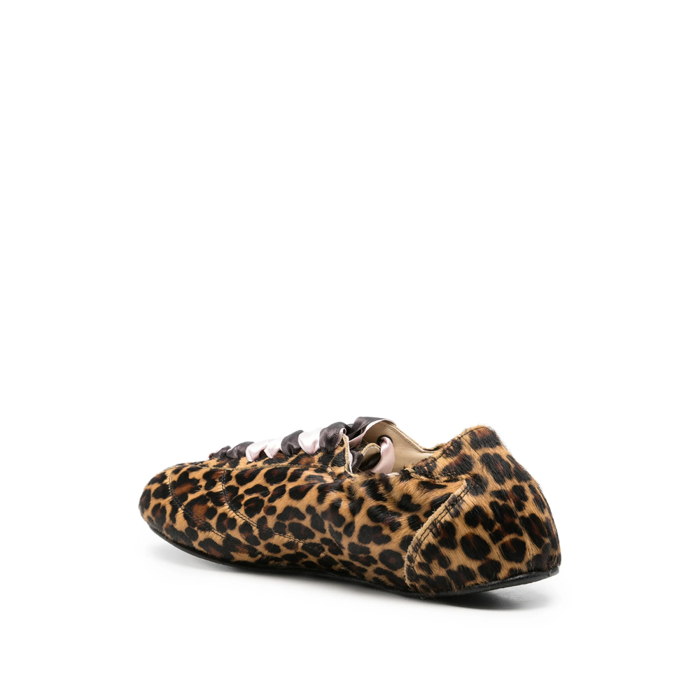 [REPETTO] Flat shoes FW26 V4230PONYD SLK TEN 1479