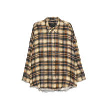 [R13] Shirts Long Sleeve FW26 R13WR075 R918B BROWN
