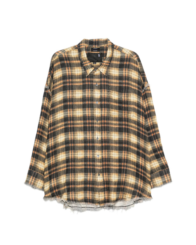 [R13] Shirts Long Sleeve FW26 R13WR075 R918B BROWN