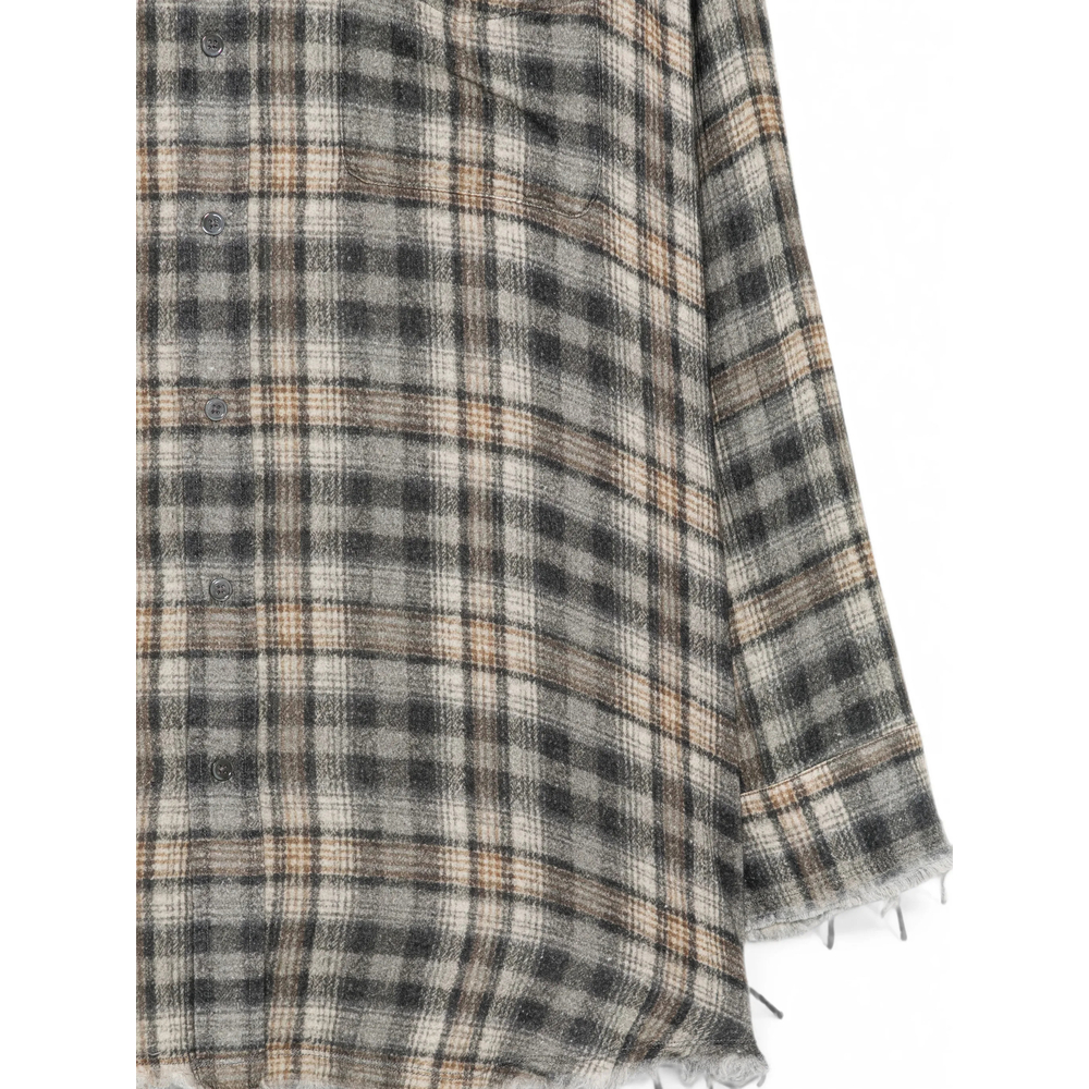 [R13] Shirts Long Sleeve FW26 R13WR075 R925A GREY