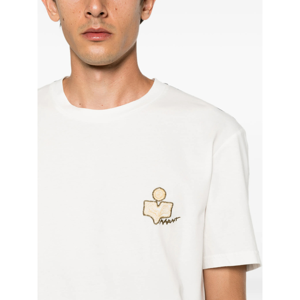 [Isabel Marant] T-shirts Short Sleeve FW26 D3N06H TS0052HE 20WH