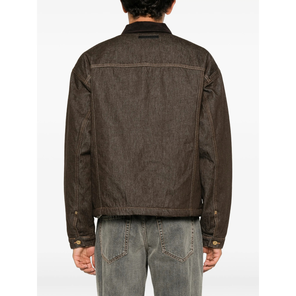 [7 FOR ALL MANKIND] Denim jacket FW26 7TEM0H19 PLEATED JA 3TW