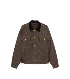 [7 FOR ALL MANKIND] Denim jacket FW26 7TEM0H19 PLEATED JA 3TW