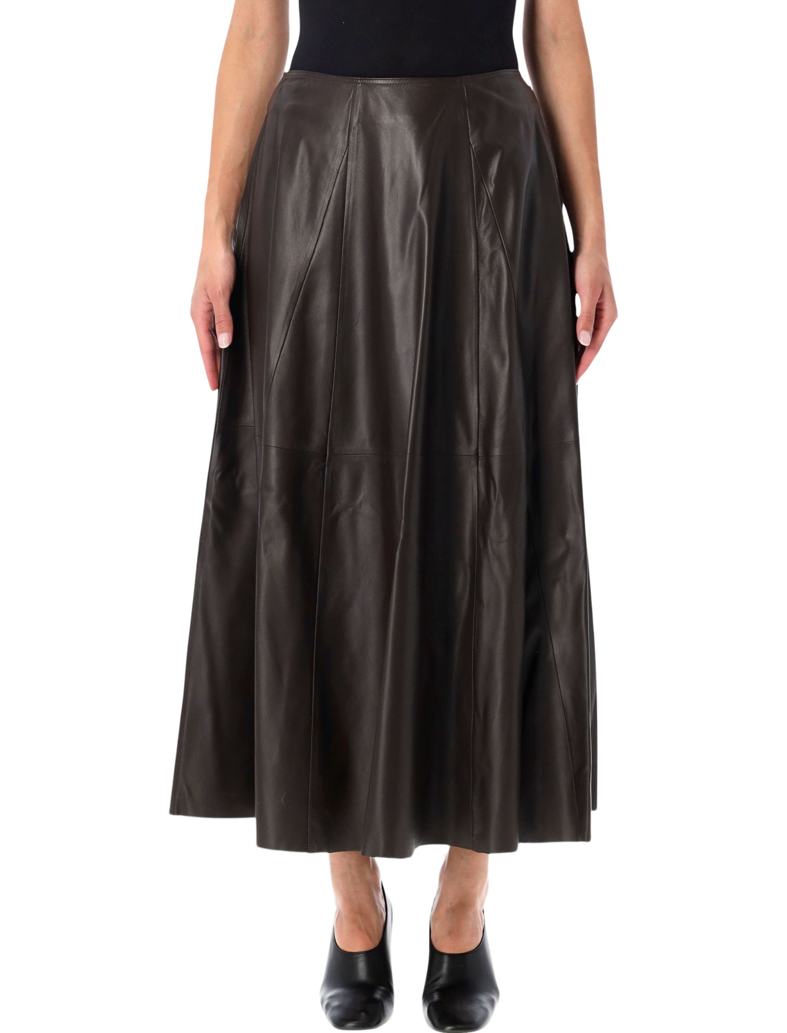 [Arma] Long skirt FW26 ELENICOFFEE BEA