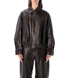 [Arma] Leather Jacket FW26 MELISCOFFEE BEA