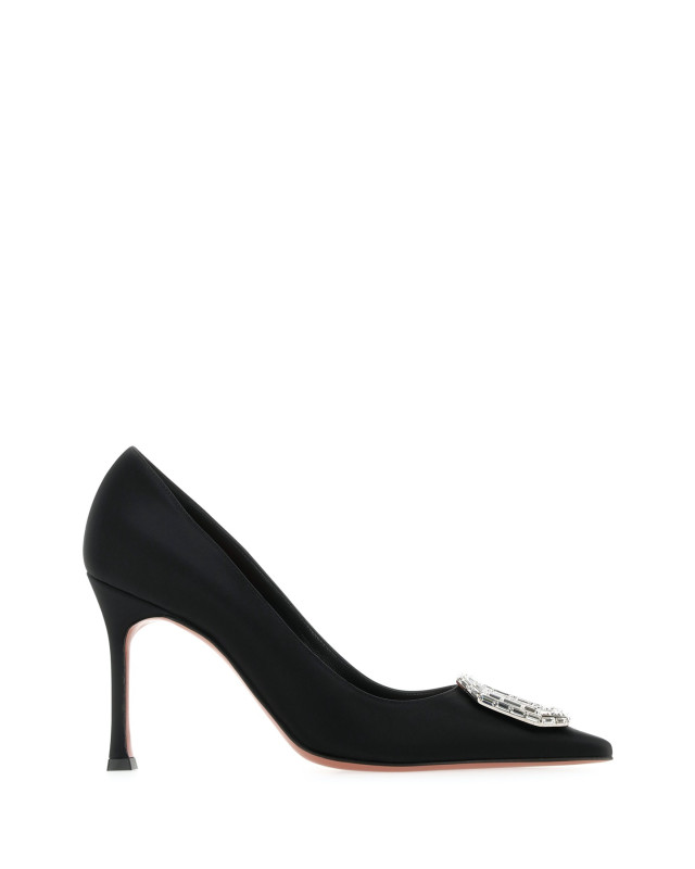 [Amina Muaddi] Pumps FW26 CAMELIAPUMP90 BLACK