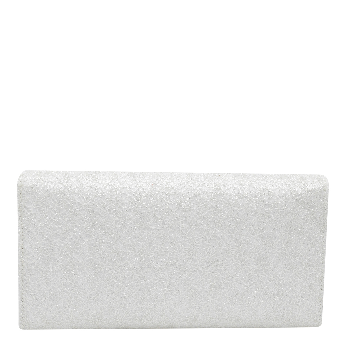 [Jimmy Choo] Clutch bag FW26 EMMIEUBDIVORY/SILVER