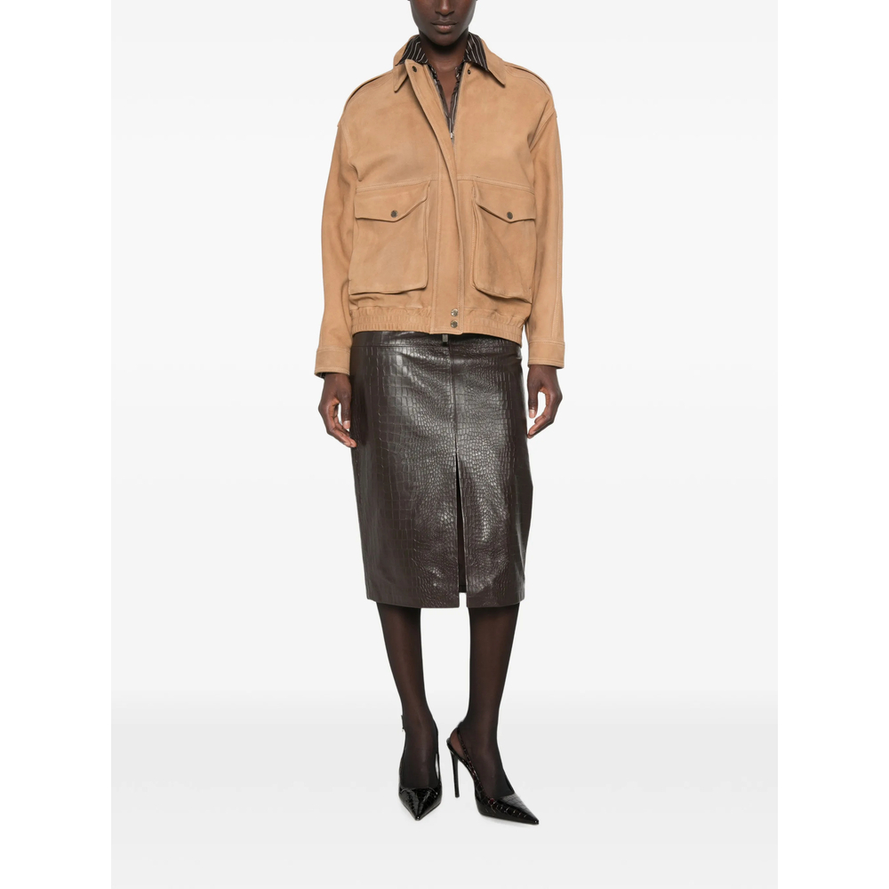 [Santoro] Leather Jacket FW26 50017-D  TIMBE