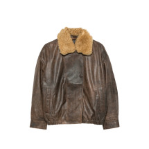 [R13] Leather Jacket FW26 R13WR676 R868A BROWN