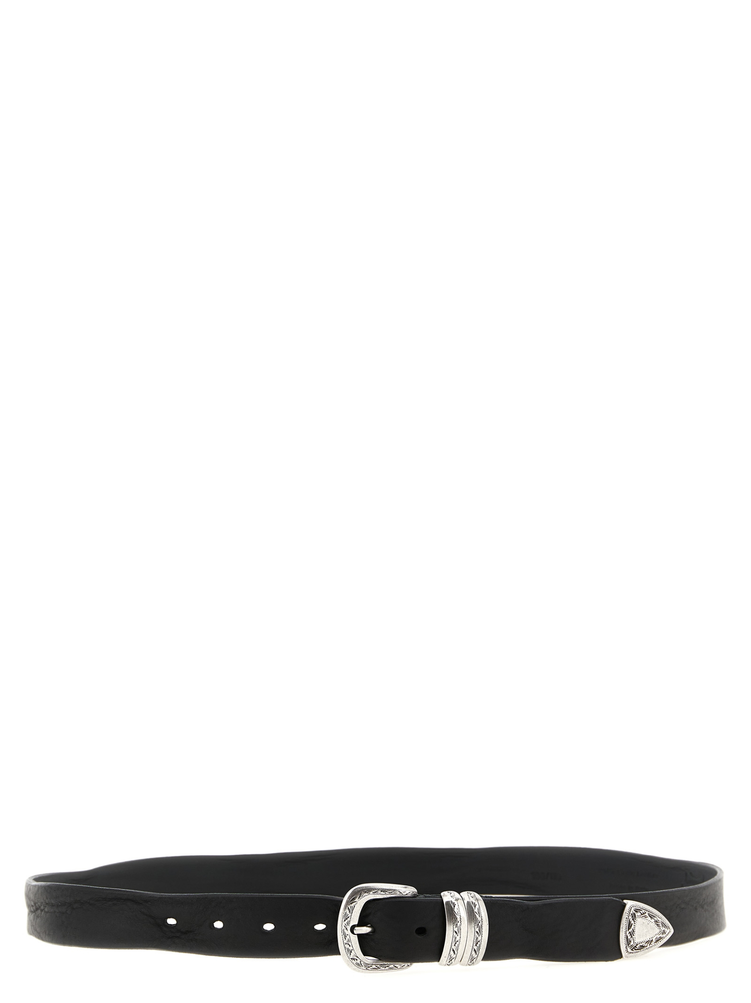 [ZERBINI CLAUDIO] Belt FW26 265630TRITTICONERO