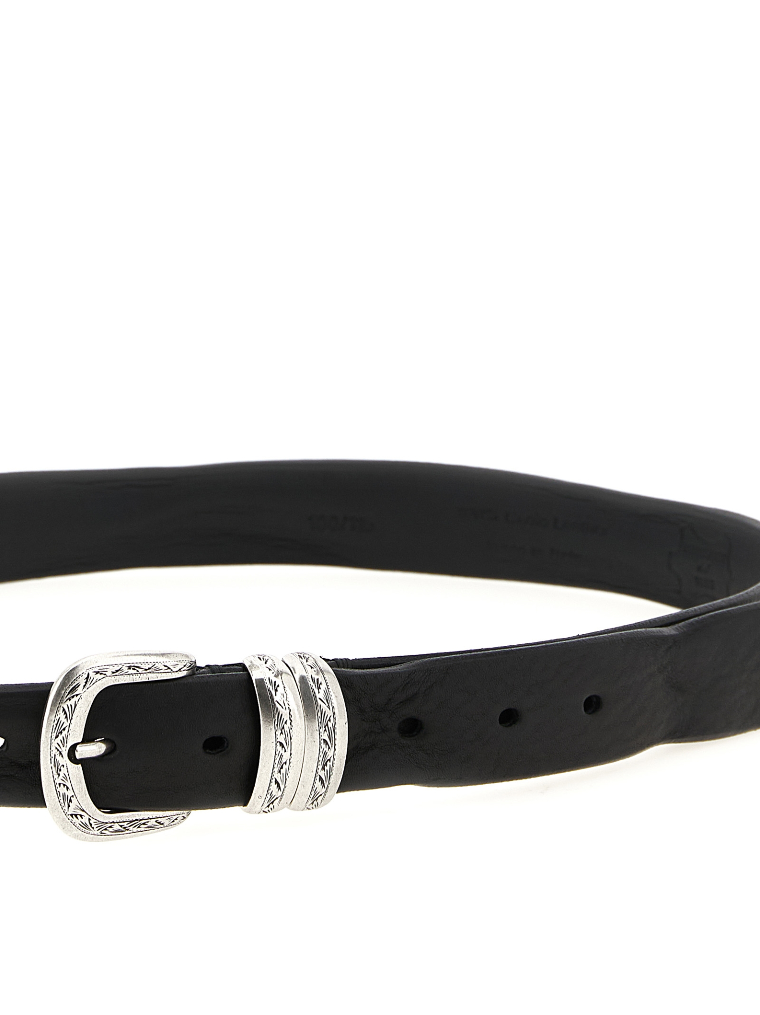 [ZERBINI CLAUDIO] Belt FW26 265630TRITTICONERO