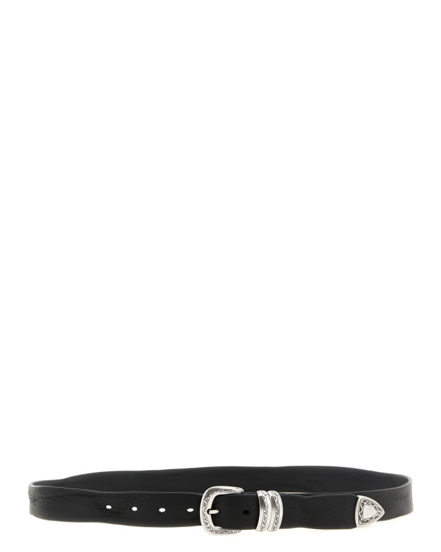 [ZERBINI CLAUDIO] Belt FW26 265630TRITTICONERO